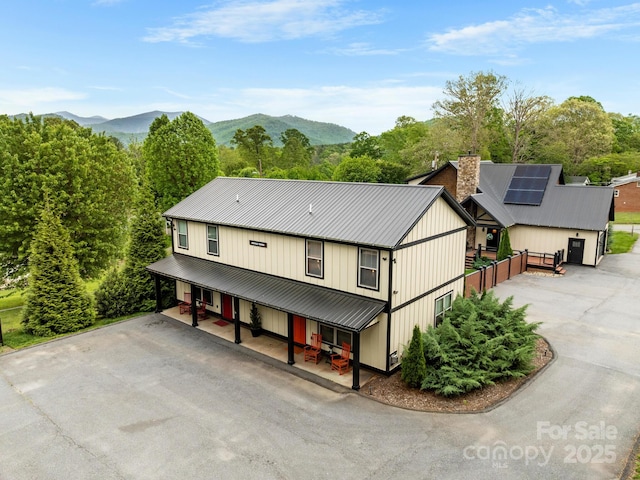 12 Martin Valley Rd, Swannanoa, NC 28778 - aerial view of property and surrounding area featuring mountains