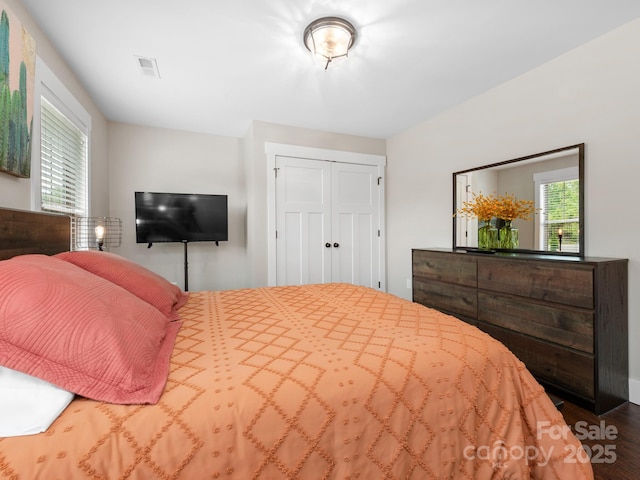 12 Martin Valley Rd, Swannanoa, NC 28778 - bedroom featuring a closet and wood finished floors