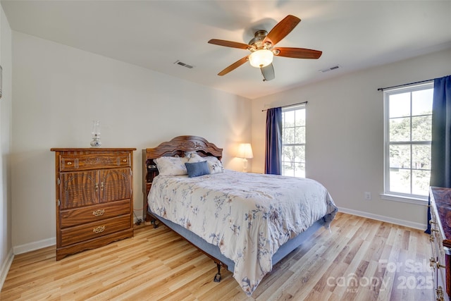 1605 Tate Rd Unit 258, Rock Hill, SC 29732 - bedroom with light wood finished floors, baseboards, and ceiling fan