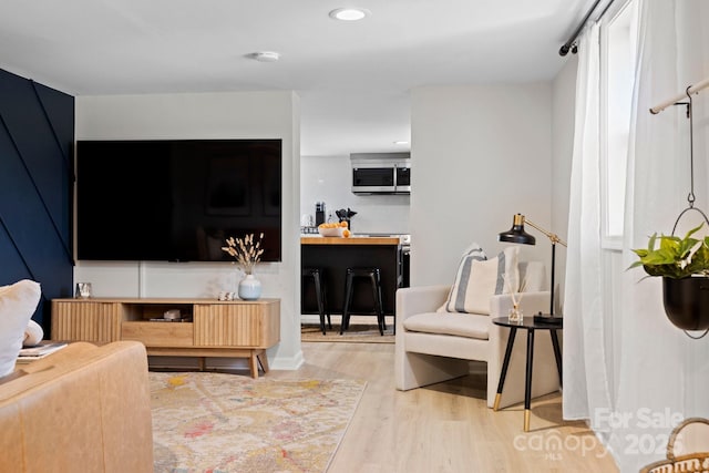 192 Duckworth Ave, Brevard, NC 28712 - living room with wood finished floors and recessed lighting