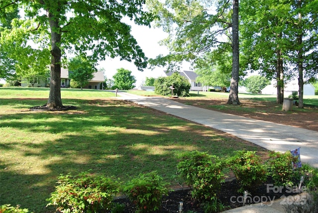 177 Line Dr, Forest City, NC 28043 - surrounding community with a lawn