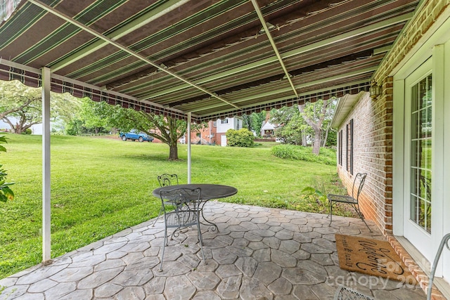 view of patio