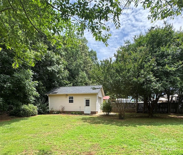 165 Graceland Pl, Salisbury, NC 28146 - view of yard with an outbuilding