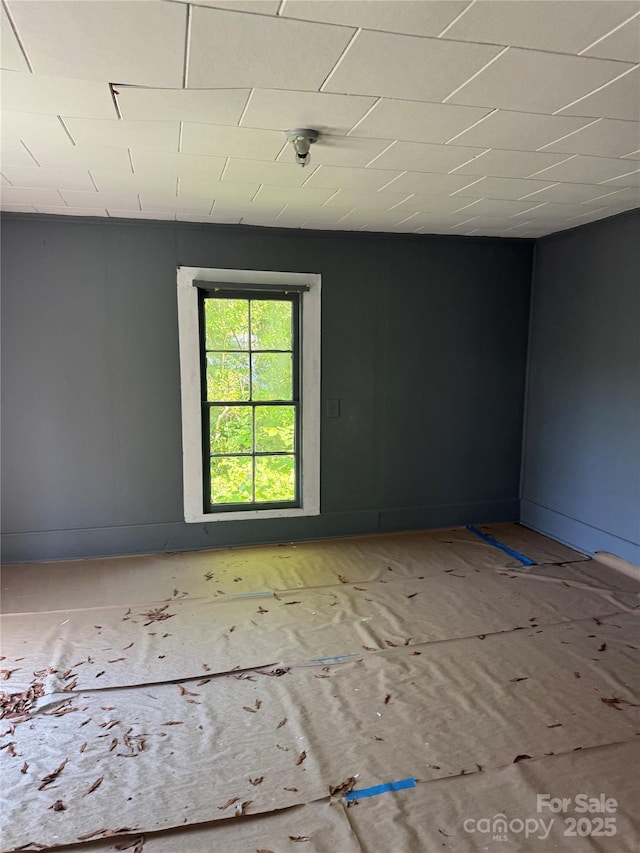 view of empty room