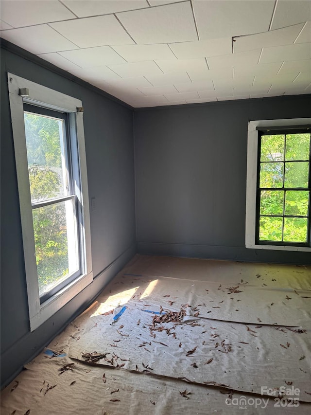 view of empty room