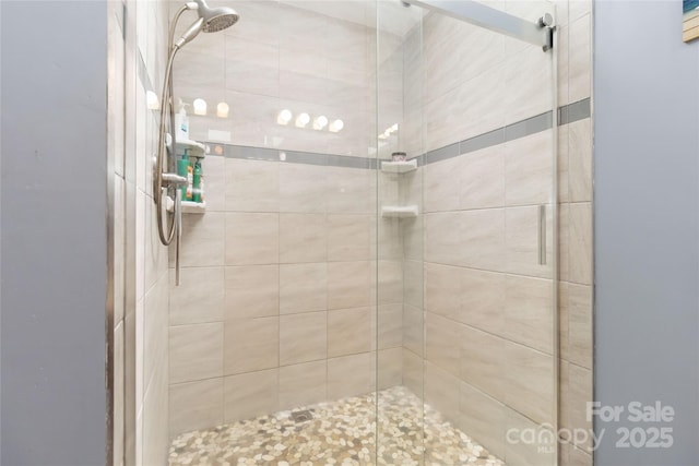 6736 Raeburn Ln, Charlotte, NC 28227 - full bathroom with a shower stall