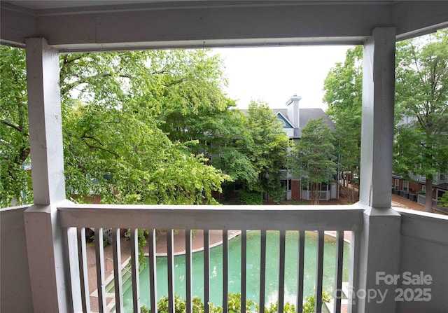 525 N Graham St Unit 3F, Charlotte, NC 28202 - view of balcony
