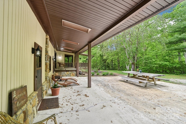675 Terrys Gap Rd, Hendersonville, NC 28792 - view of patio / terrace