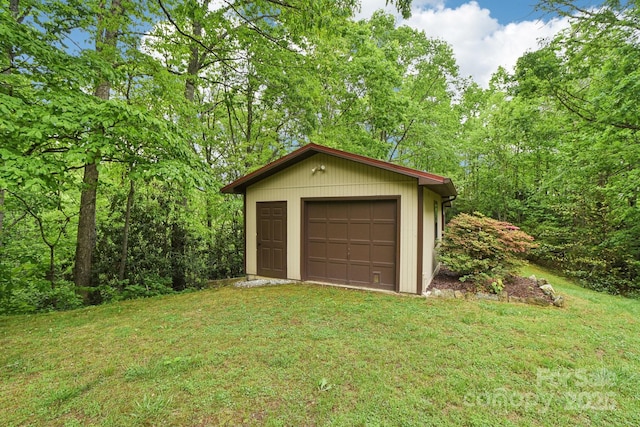 675 Terrys Gap Rd, Hendersonville, NC 28792 - view of garage