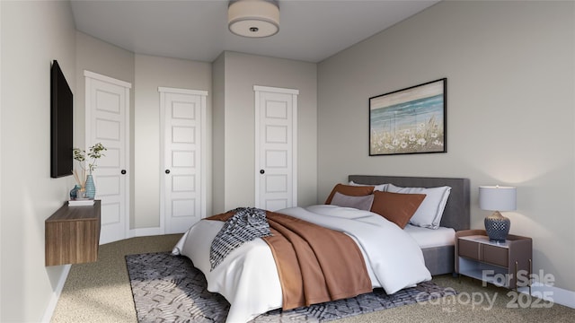 808 Garringer Pl, Charlotte, NC 28208 - bedroom featuring a closet and carpet floors