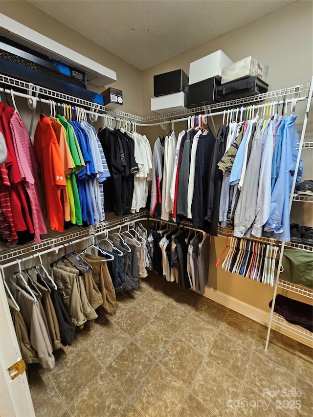 view of spacious closet