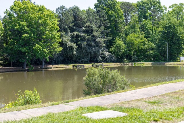 view of water feature