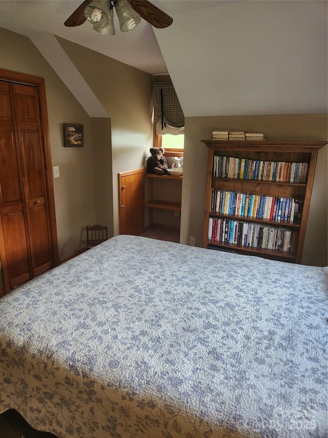 107 Buckner Dr, Roan Mountain, TN 37687 - bedroom with ceiling fan