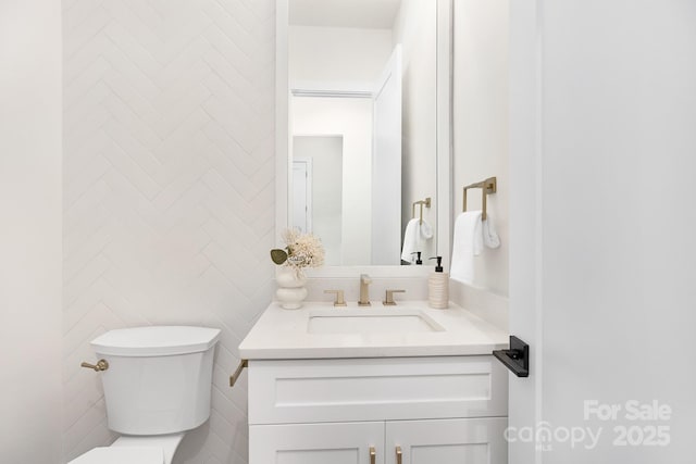1534 Easy St, Belmont, NC 28012 - bathroom with toilet and vanity