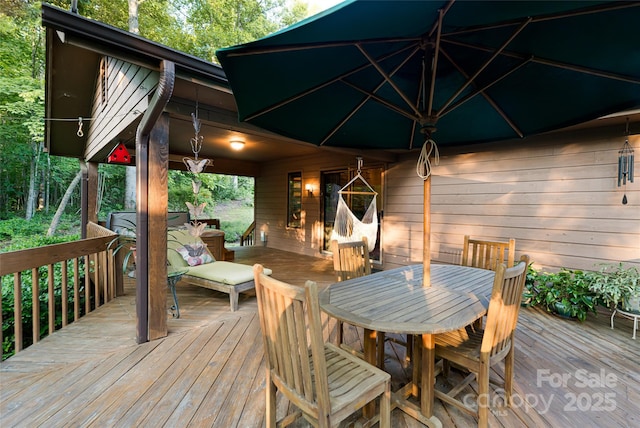 461 Sugar Hollow Rd, Fairview, NC 28730 - view of wooden deck