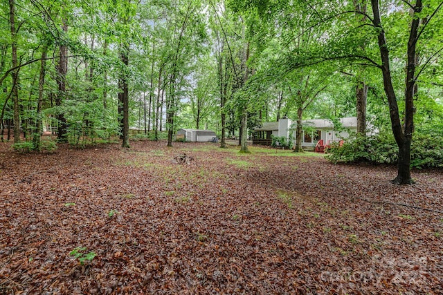 6804 Lineberger Rd, Denver, NC 28037 - view of yard featuring a shed and an outdoor structure