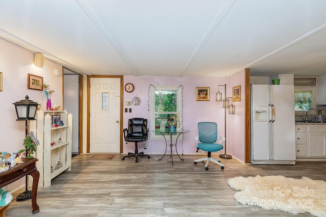 6804 Lineberger Rd, Denver, NC 28037 - living area with light wood-style floors
