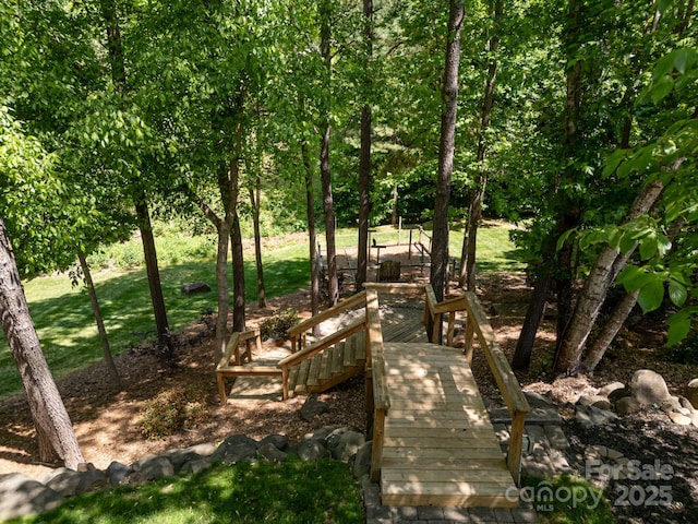 7730 Windsor Forest Pl, Harrisburg, NC 28075 - view of community featuring a lawn
