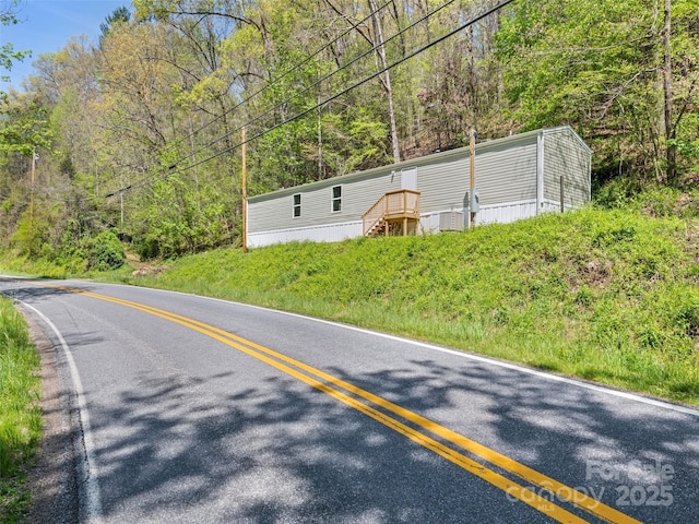 700 Cove Creek Rd, Waynesville, NC 28785 - view of street featuring a wooded view