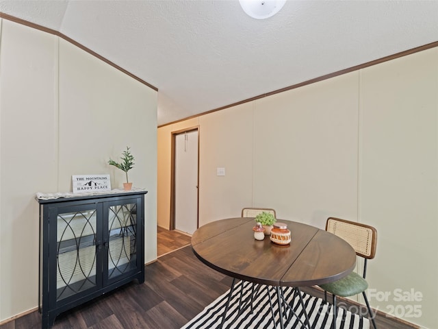 700 Cove Creek Rd, Waynesville, NC 28785 - dining area featuring dark wood-style flooring