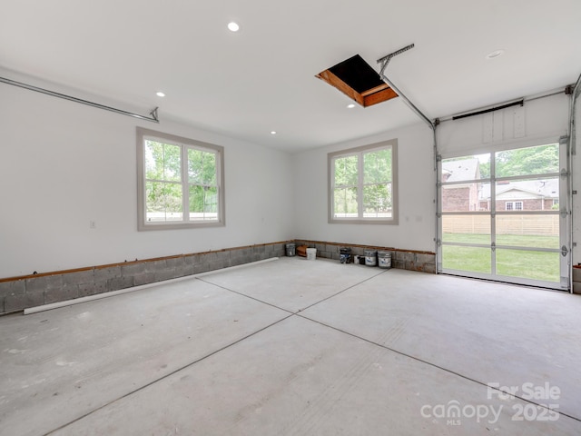 3501 Providence Rd, Charlotte, NC 28211 - empty room featuring recessed lighting and concrete floors