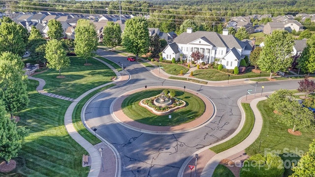 birds eye view of property featuring a residential view