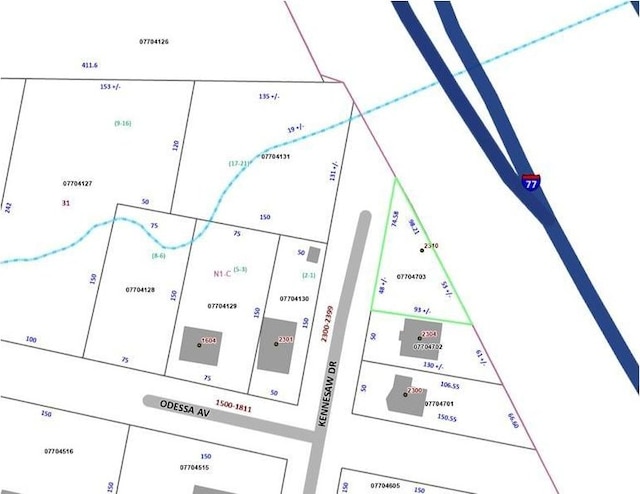 2310 Kennesaw Dr, Charlotte NC, 28216 land for sale