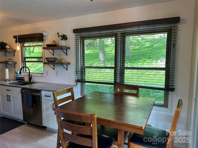 view of dining room