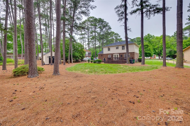 8525 Castlekeep Rd Unit 26, Charlotte, NC 28226 - view of yard with an outbuilding