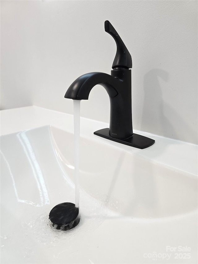 details with a sink