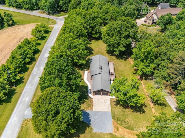 drone / aerial view