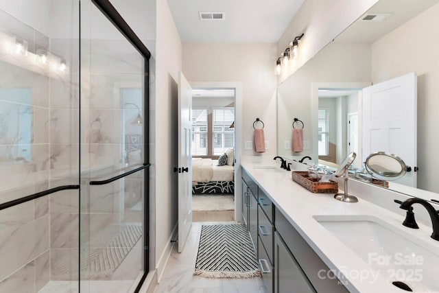 316 S Turner Ave Unit 11, Charlotte, NC 28208 - ensuite bathroom with a sink and a shower stall