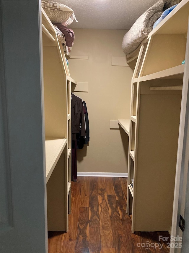 23 Hollybrook Dr, Asheville, NC 28803 - spacious closet with wood finished floors