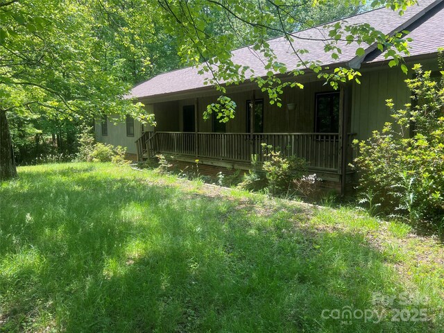 1502 Shelby Hwy, Cherryville, NC 28021 - view of yard featuring covered porch