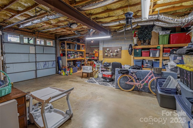 174 Perrin Dr, Mooresville, NC 28117 - garage featuring a garage door opener