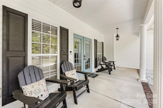 1728 Privette Rd, Matthews, NC 28105 - view of patio with a porch