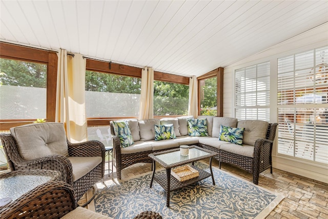 1728 Privette Rd, Matthews, NC 28105 - sunroom featuring lofted ceiling