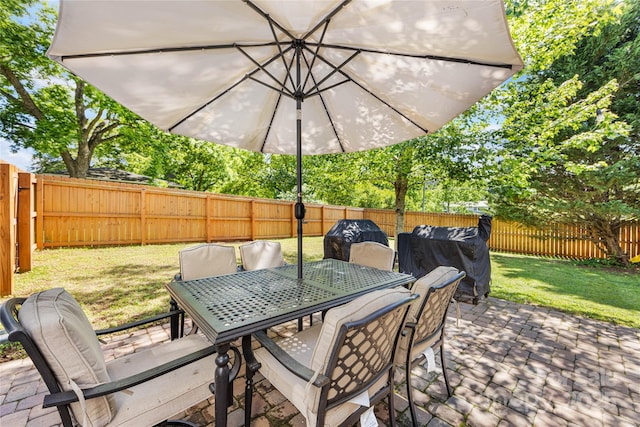 1728 Privette Rd, Matthews, NC 28105 - view of patio featuring outdoor dining space