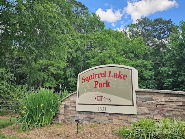 1728 Privette Rd, Matthews, NC 28105 - view of community sign