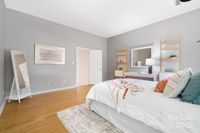 1245 Bellemeade Ln, Charlotte, NC 28270 - bedroom featuring wood finished floors and baseboards