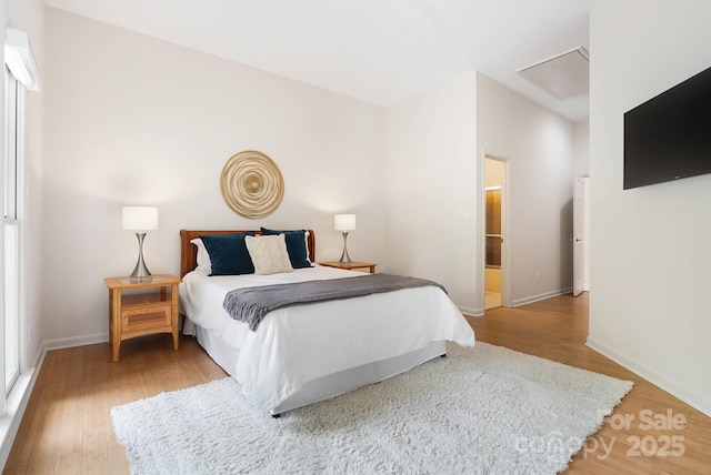 1245 Bellemeade Ln, Charlotte, NC 28270 - bedroom featuring light wood-style floors and baseboards