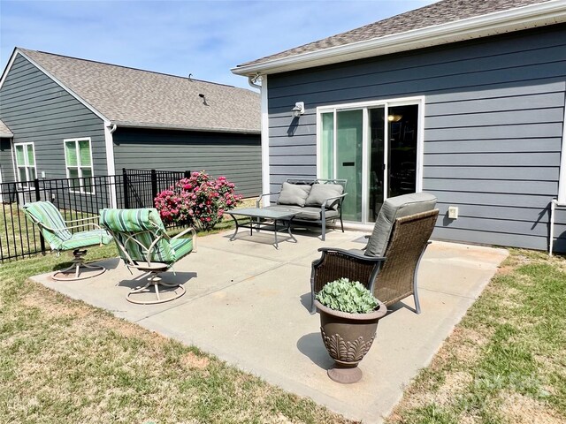 6266 Swanport Rd, Lancaster, SC 29720 - view of patio featuring fence and an outdoor hangout area