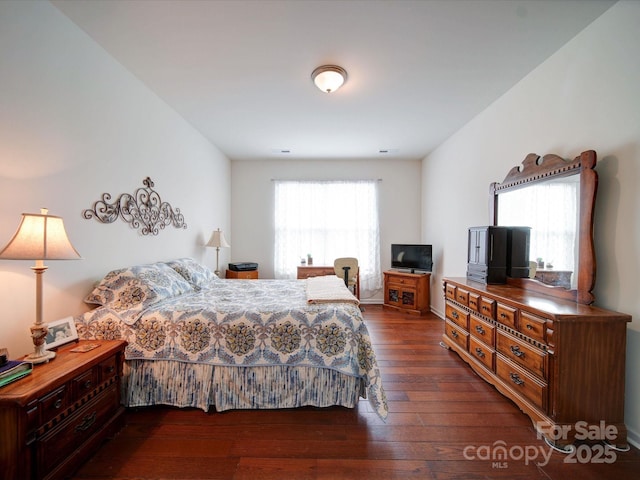 6266 Swanport Rd, Lancaster, SC 29720 - bedroom featuring dark wood finished floors
