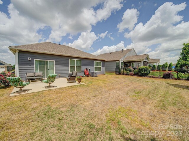 6266 Swanport Rd, Lancaster, SC 29720 - back of house with a patio and an outdoor hangout area