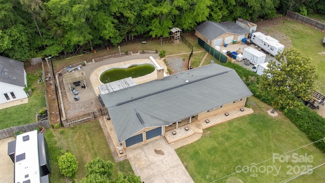 213 Lakeview Dr, Harrisburg, NC 28075 - view of subject property with a pool