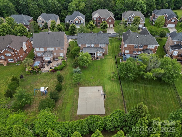 422 Deer Brush Ln, Waxhaw, NC 28173 - aerial view of property's location with nearby suburban area