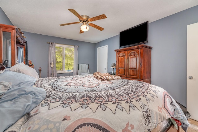 2026 Harvest Ln, Charlotte, NC 28210 - bedroom featuring a ceiling fan