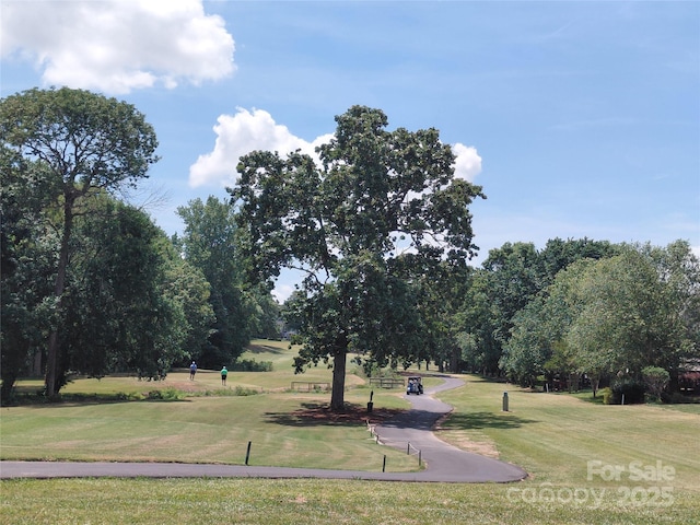 2011 Redwood Dr, Indian Trail, NC 28079 - view of community with a yard and view of scattered trees