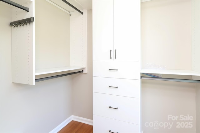 2011 Redwood Dr, Indian Trail, NC 28079 - walk in closet featuring wood finished floors