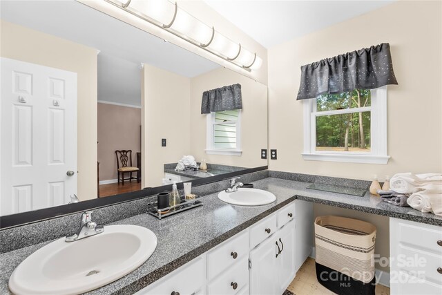 5903 Wm Griffin Rd, Monroe, NC 28112 - full bath with double vanity